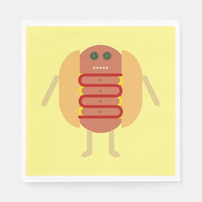 Serviette En Papier Stubby Lil Weenie (Devant)