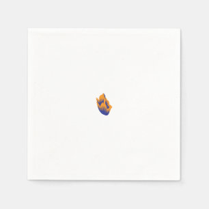 Serviette En Papier Style Décoratif, Vert Bleu Foncé, Bataille