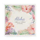 Style floral tropical Aloha Luau