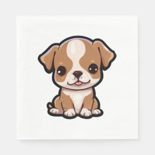 Serviette En Papier Style rue T-shirt Pitbull