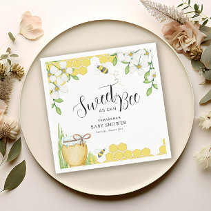 Serviette En Papier Sucré comme peut être Baby shower de miel papier N