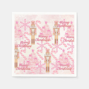 Serviette En Papier Sucre de canne rose