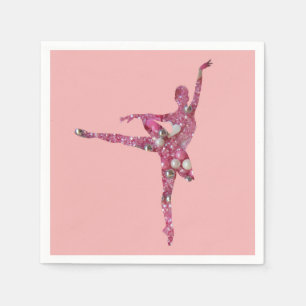 Serviette En Papier Sucre Plum Fairy Ballerina
