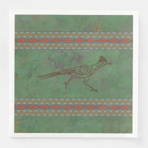 Serviette En Papier Sud-ouest Roadrunner Sagebrush Green