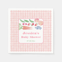 Summer Farmers Market Baby shower Party For Girl