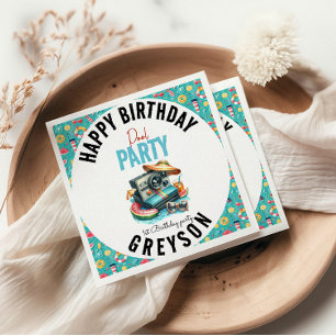 Serviette En Papier Summer Pool Party 2e anniversaire