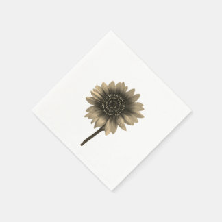 Serviette En Papier Sunflower Live Rire Amour