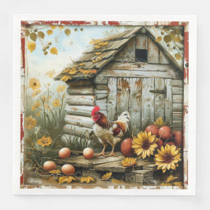 Serviette en papier Sunny Side Farmhouse