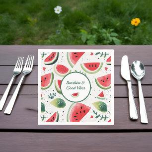 Serviette En Papier Sunshine & Watermelon