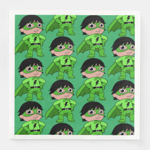 Serviette En Papier Super Boy Action Héros