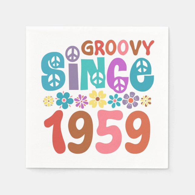 Serviette En Papier Super depuis 1959 (Devant)