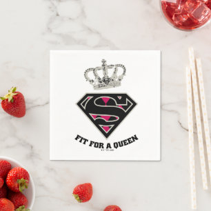 Serviette En Papier Supergirl S-Shield "Adapté Pour Une Reine"