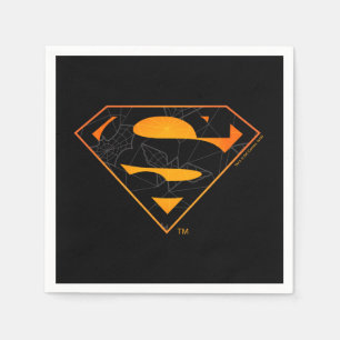 Serviette En Papier Superman Logo inspiré d'Halloween