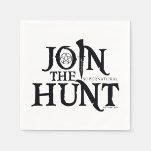 Serviette En Papier Supernatural "Join the Hunt"