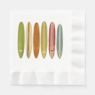 Serviette En Papier Surf de Longboard