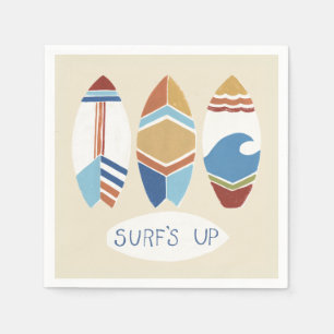 Serviette En Papier Surf ! Planches de surf