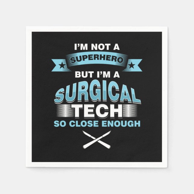 Serviette En Papier Surgeon Medical In Not A Sup (Devant)