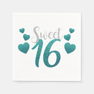 Serviette En Papier Sweet 16