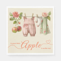 Sweet Little Apple Baby Shower | Fall Rustic Baby 