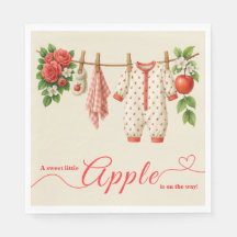 Sweet Little Apple Baby Shower | Fall Rustic Baby 