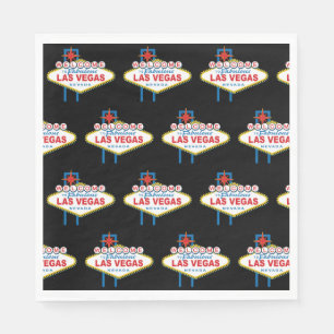 Serviette En Papier SYMBOLE Bienvenue À Las Vegas