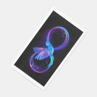 Symbole de Neon Infinity par Glowing Hummingbird