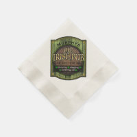 Symbole de pub irlandais personnalisé