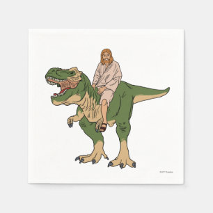 Serviette En Papier T-Rex de Jésus