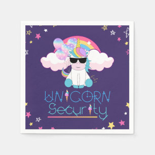 Serviette En Papier T-Shirt de sécurité pour bébé arc-en-ciel mignon