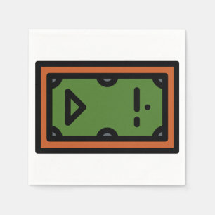 Serviette En Papier table de billard