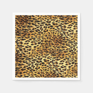 Serviette En Papier Tableau Motif de Camouflage de tôles léopard
