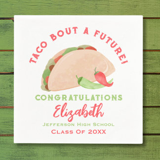 Serviette En Papier Taco Bout Un Futur Diplôme Fiesta