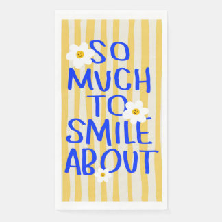 Serviette En Papier Tant de raisons de sourire