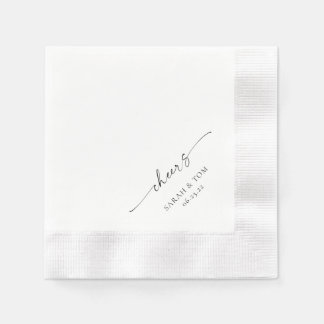 Serviette En Papier TANYA | Serviettes Mariage personnalisées