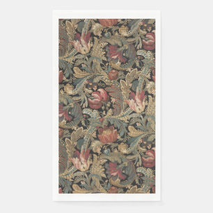 Serviette En Papier Tapisserie florale Vintage riche Brocade Damask 19