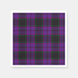 Serviette En Papier Tartan de Laird de clan