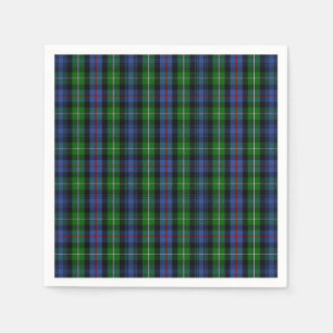 Serviette En Papier Tartan du Mackenzie de clan