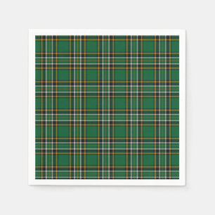 Serviette En Papier Tartan national irlandais