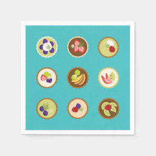 Serviette En Papier Tartes aux fruits
