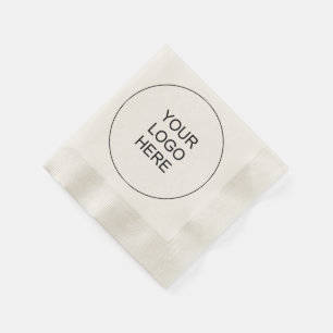 Serviette En Papier Télécharger le logo de la société Texte Cocktail e