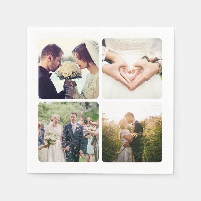 Serviette En Papier Télécharger votre photo (Devant)