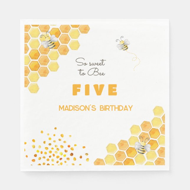 Serviette En Papier Tellement doux pour être anniversaire de enfant (Devant)