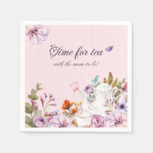 Temps Pour Tea Party Baby shower Floral