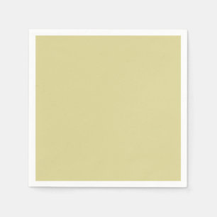 Serviette En Papier Tendance Earthy Yellow - Serviettes de fête