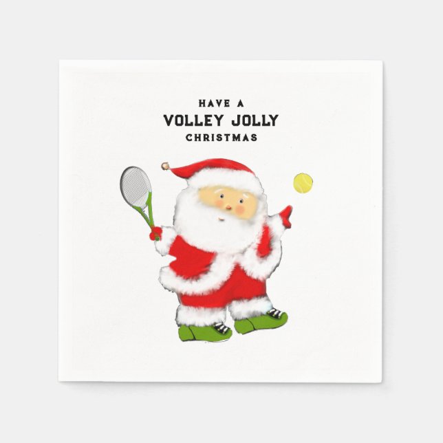 Serviette En Papier Tennis Holiday (Devant)