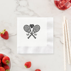 Serviette En Papier Tennis Love