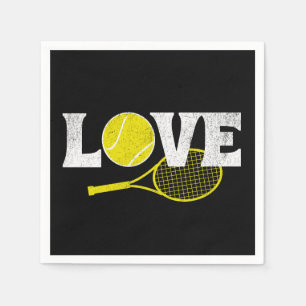Serviette En Papier Tennis Love