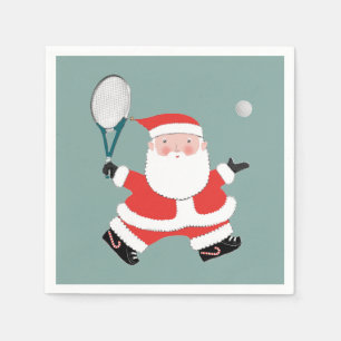 Serviette En Papier Tennis Noël