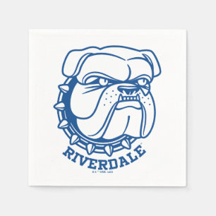 Serviette En Papier Tête de Riverdale Bulldog