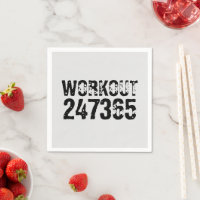 Texte usé et rayé Workout 247365 noir